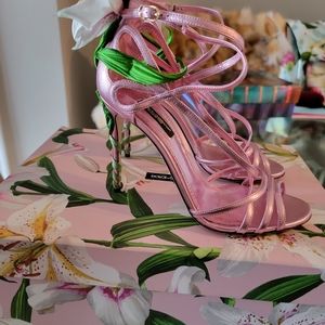Dolce & Gabbana flower heels
